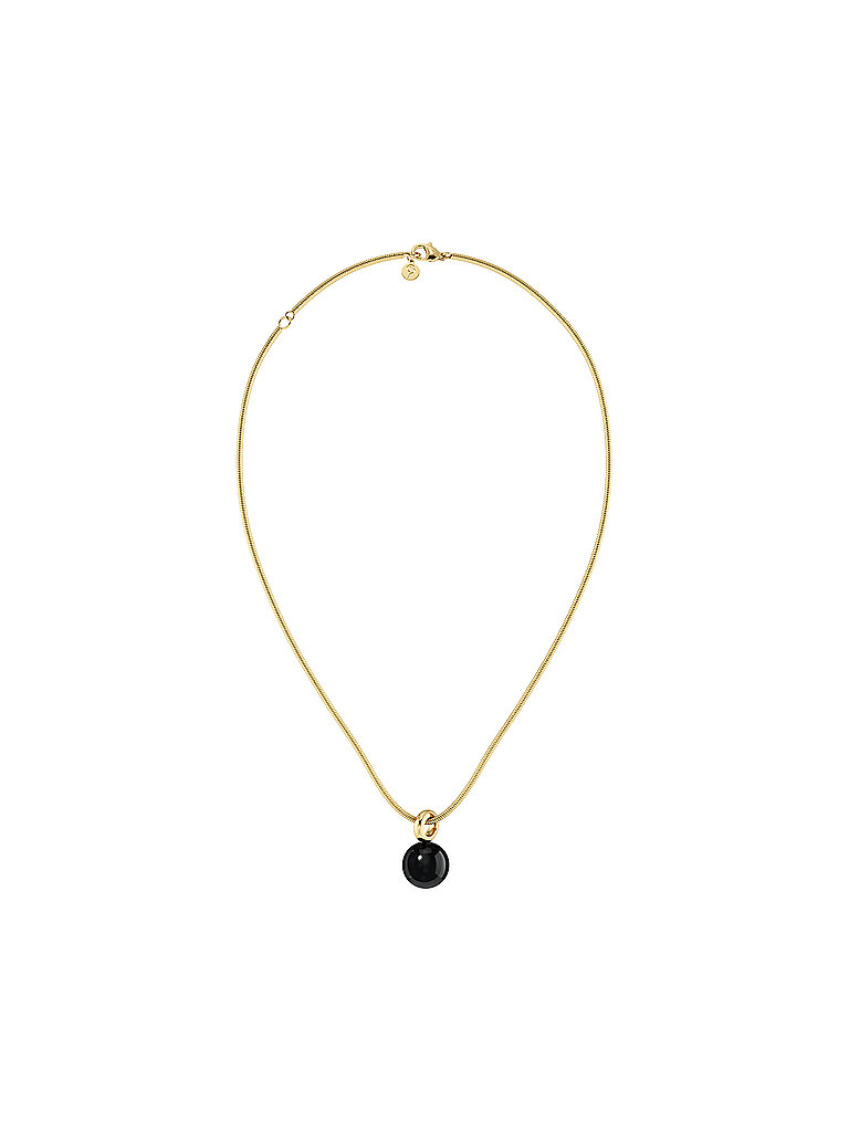 EDBLAD Halskette AURA Large Black Gold  gold