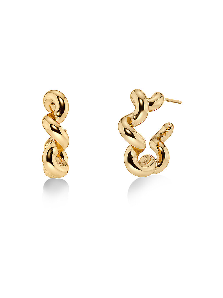 EDBLAD Ohrringe SPIRAL HOOPS Large Gold  gold