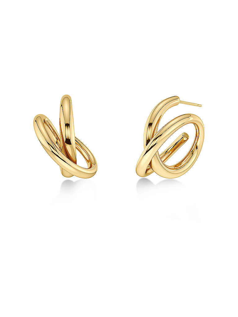 EDBLAD Ohrringe NOUVEAU HOOPS Large Gold gold