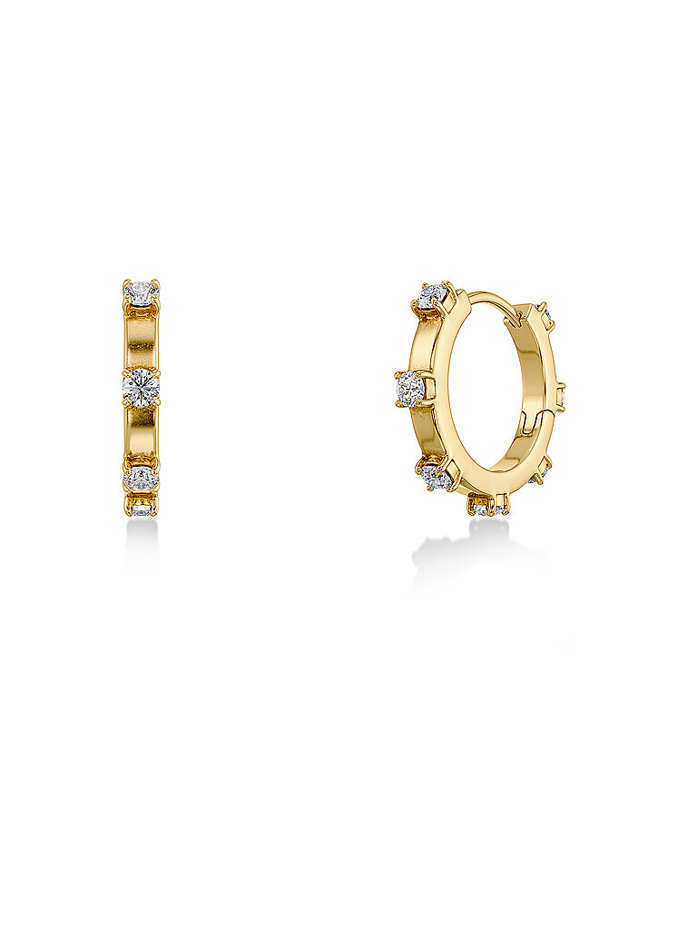 EDBLAD Ohrringe CELESTE HOOPS Small Gold gold