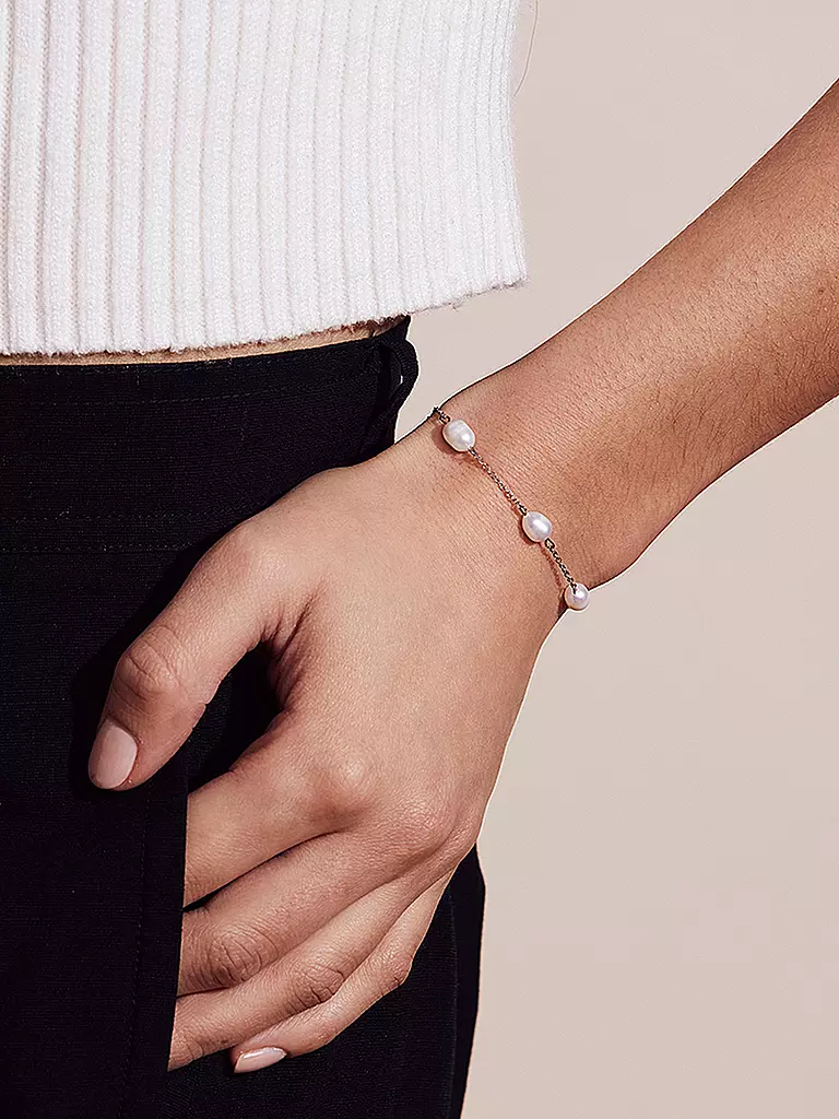 EDBLAD | Armband PERLA MULTI Steel | silber