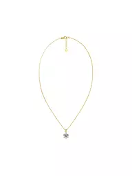 EDBLAD | Halskette CROWN NECKLACE Large Steel  | gold