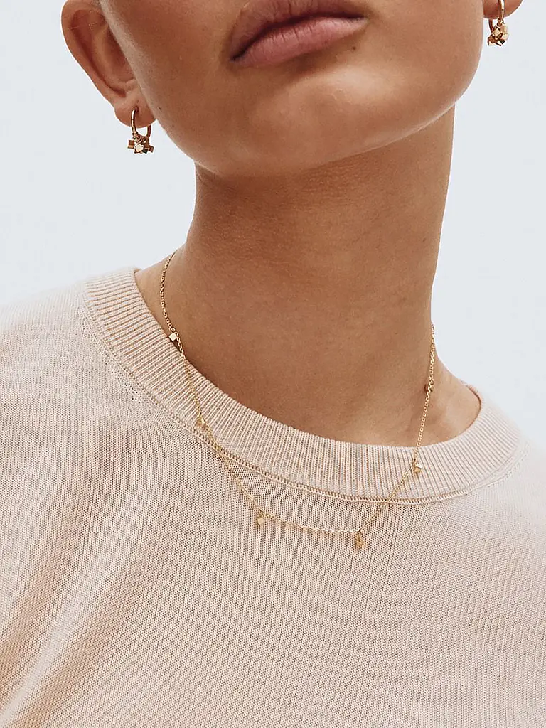EDBLAD | Halskette DICE NECKLACE Gold  | gold