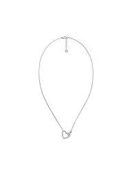 EDBLAD | Halskette ETERNAL HEART NECKLACE Steel | silber