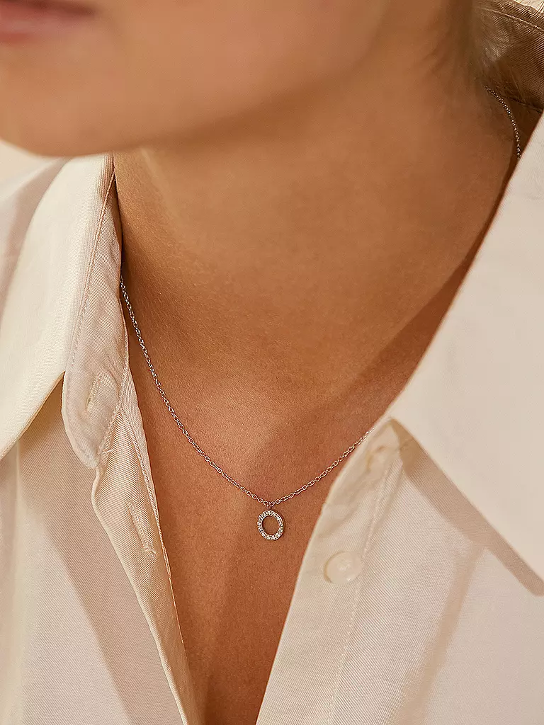 EDBLAD | Halskette GLOW NECKLACE MINI Steel | silber