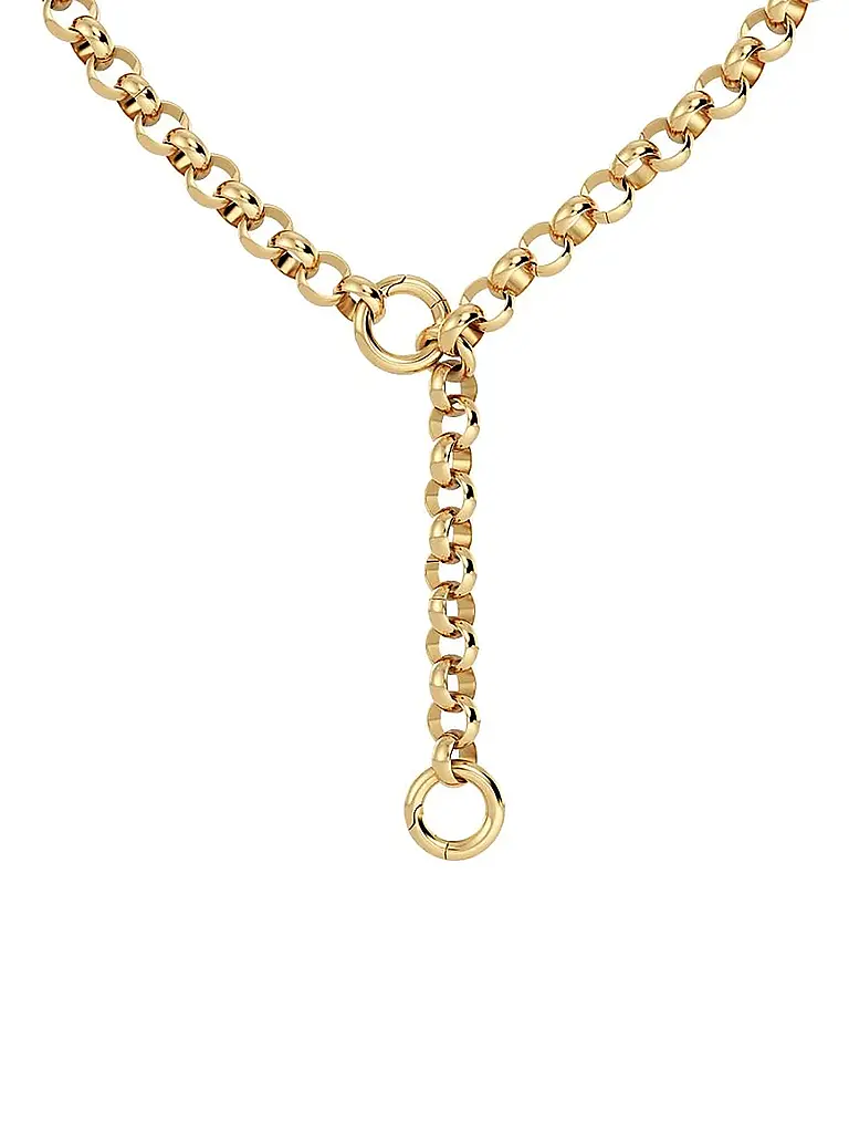 EDBLAD | Halskette LOOP CHARM CHAIN Large Gold  | Gold