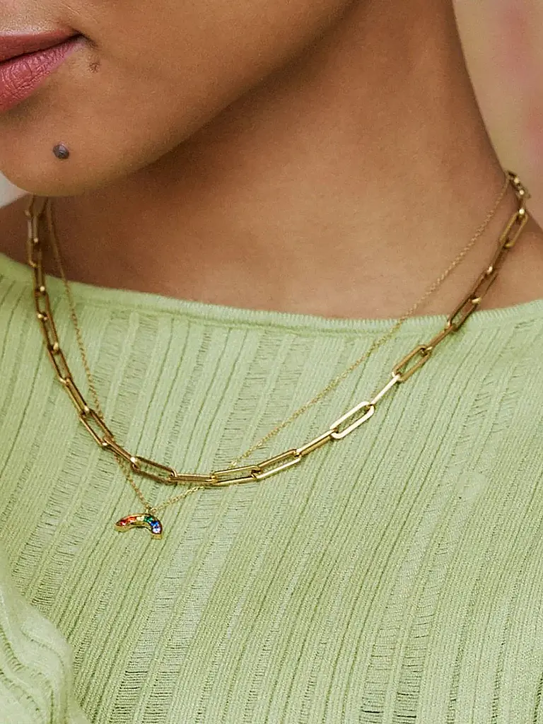 EDBLAD | Halskette RAINBOW NECKLACE Gold | gold