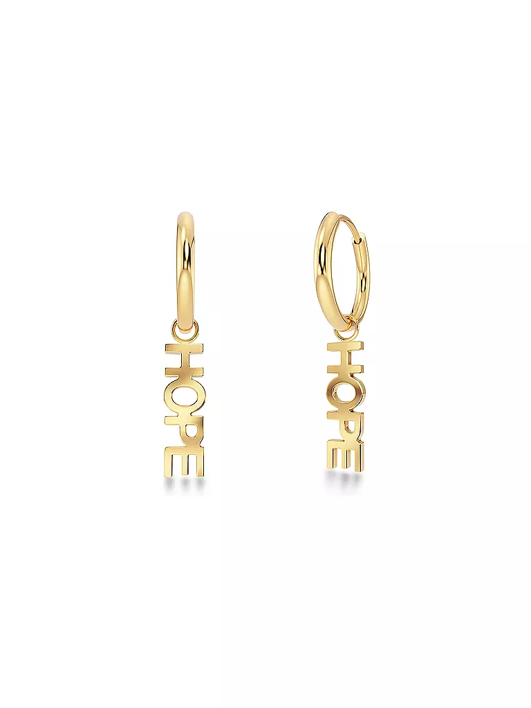 EDBLAD | Ohrringe HOPE HOOPS Gold | gold