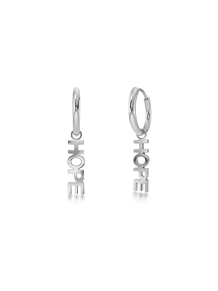 EDBLAD | Ohrringe HOPE HOOPS Steel | silber