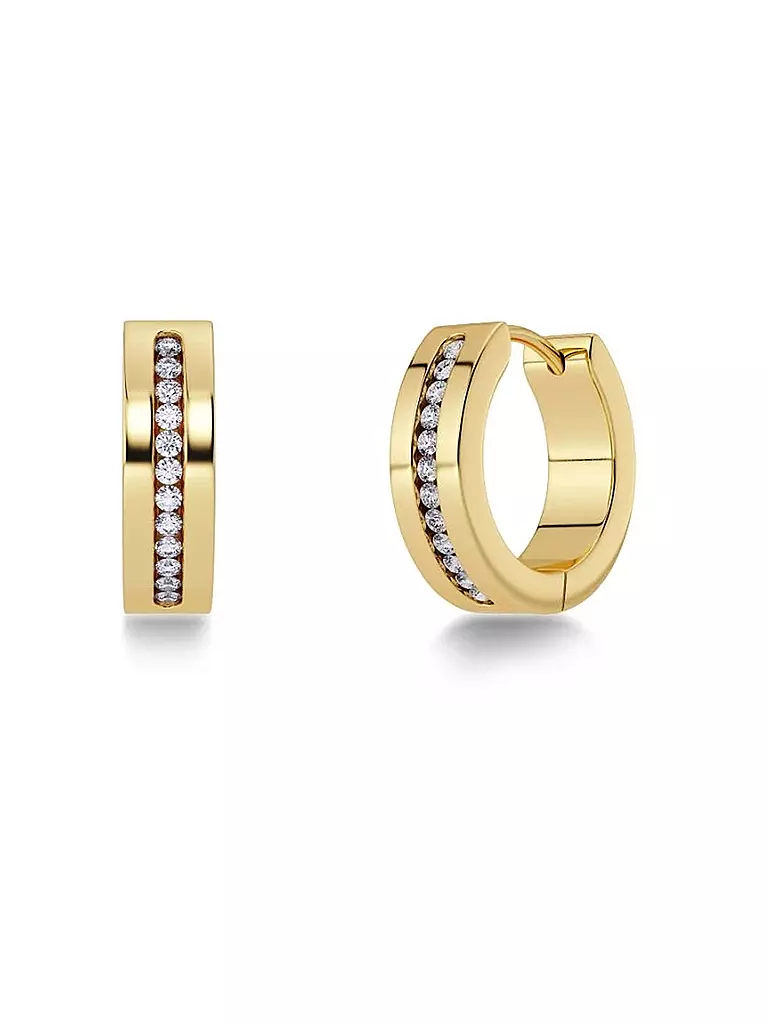 EDBLAD | Ohrringe JOSEFIN HOOPS Gold | gold