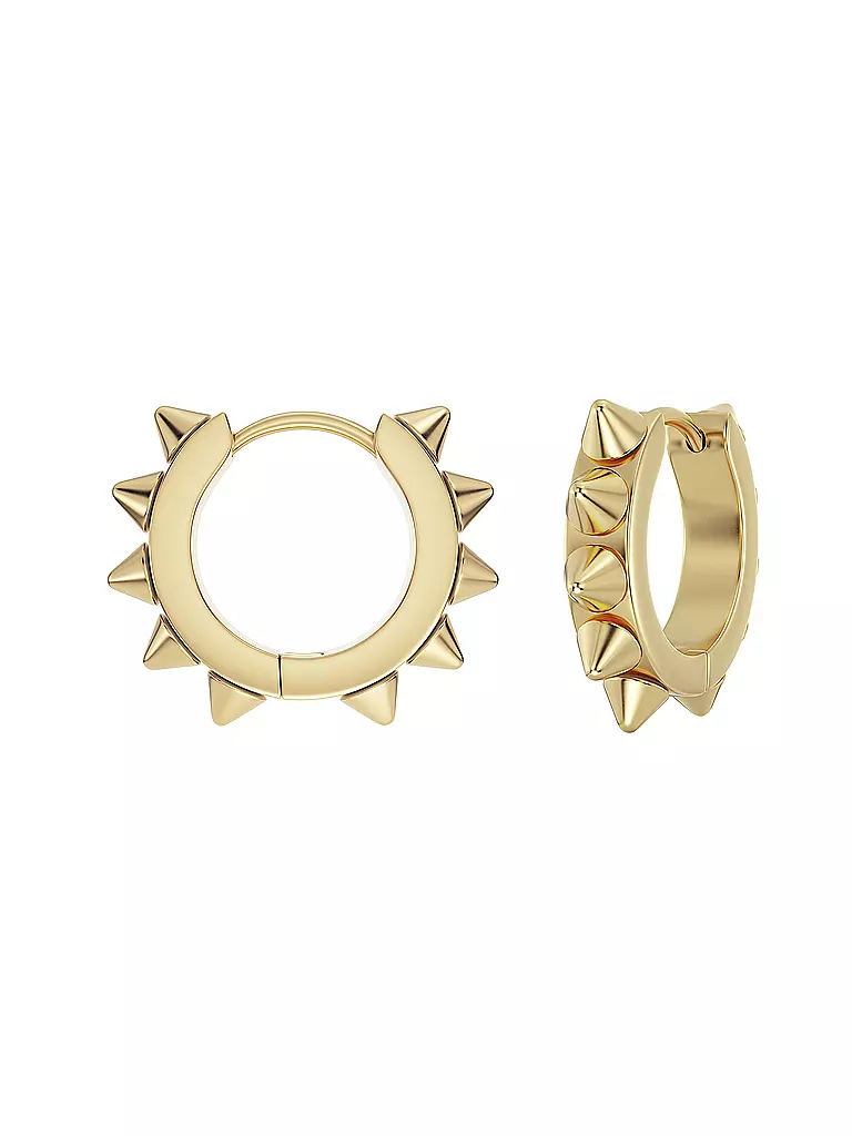 EDBLAD | Ohrringe PEAK HOOPS ICON Large Gold | silber
