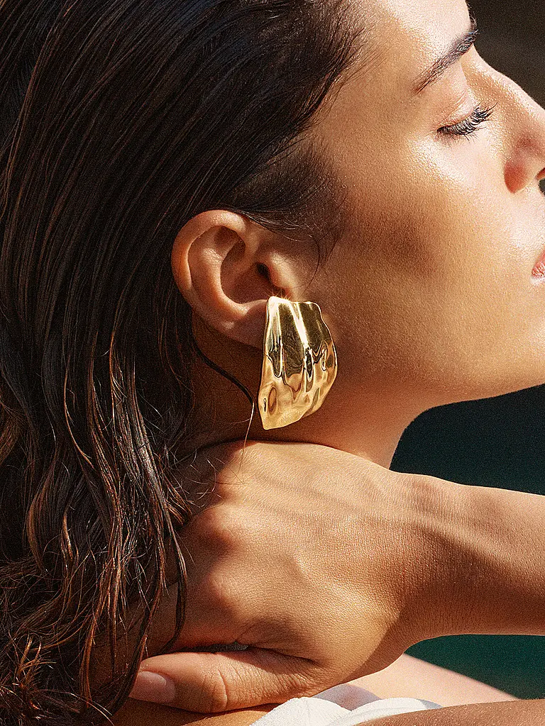 EDBLAD | Ohrringe TIDAL Large Gold | 