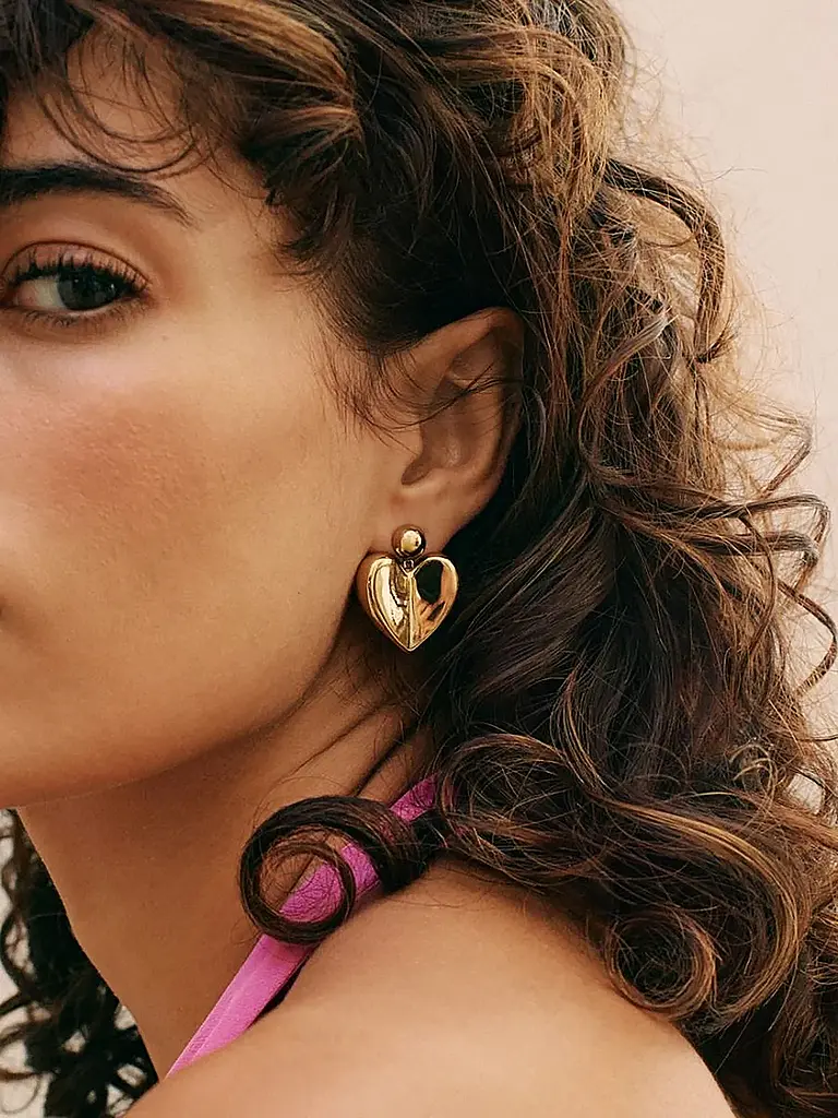 EDBLAD | Ohrringe TRUE LOVE EARRING Gold  | gold