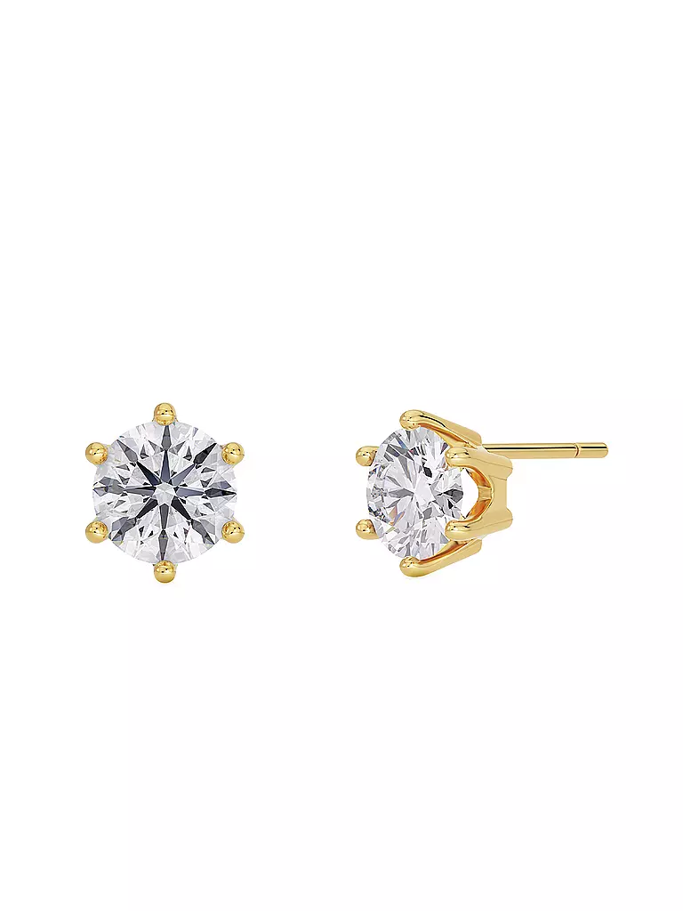 EDBLAD | Ohrstecker CROWN STUDS Large Gold | gold