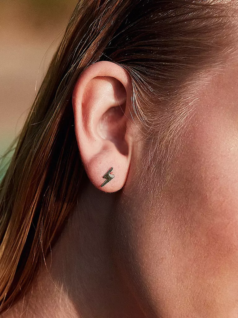 EDBLAD | Ohrstecker LIGHTNING Steel | silber