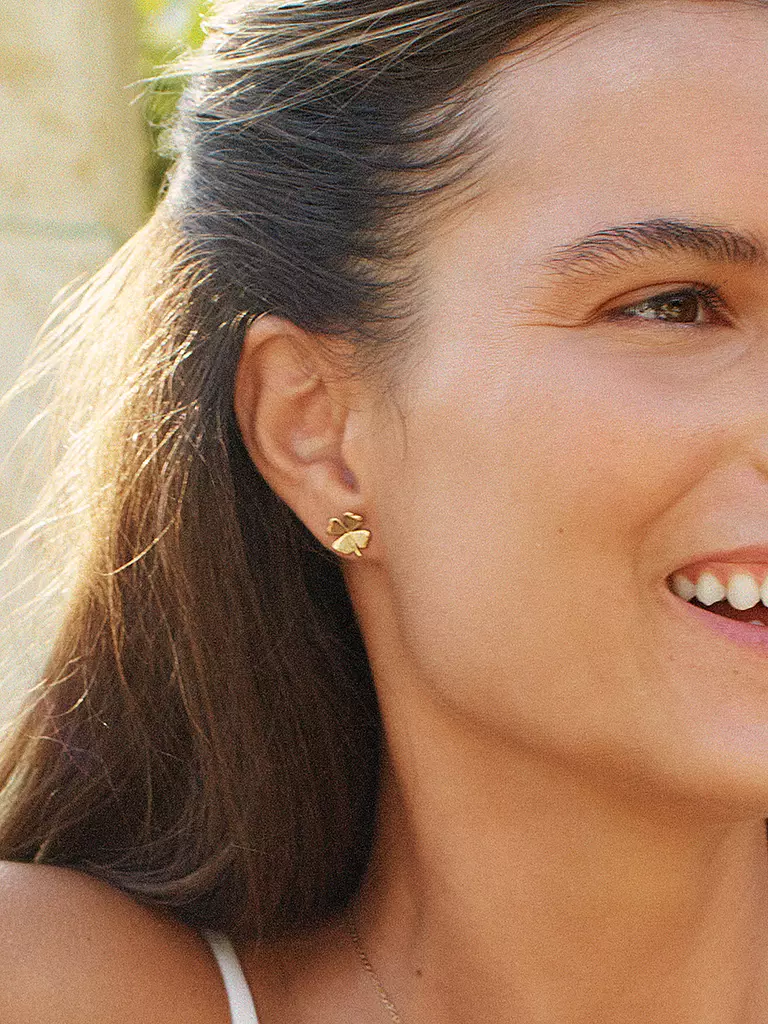 EDBLAD | Ohrstecker LUCKY STUDS Gold  | gold