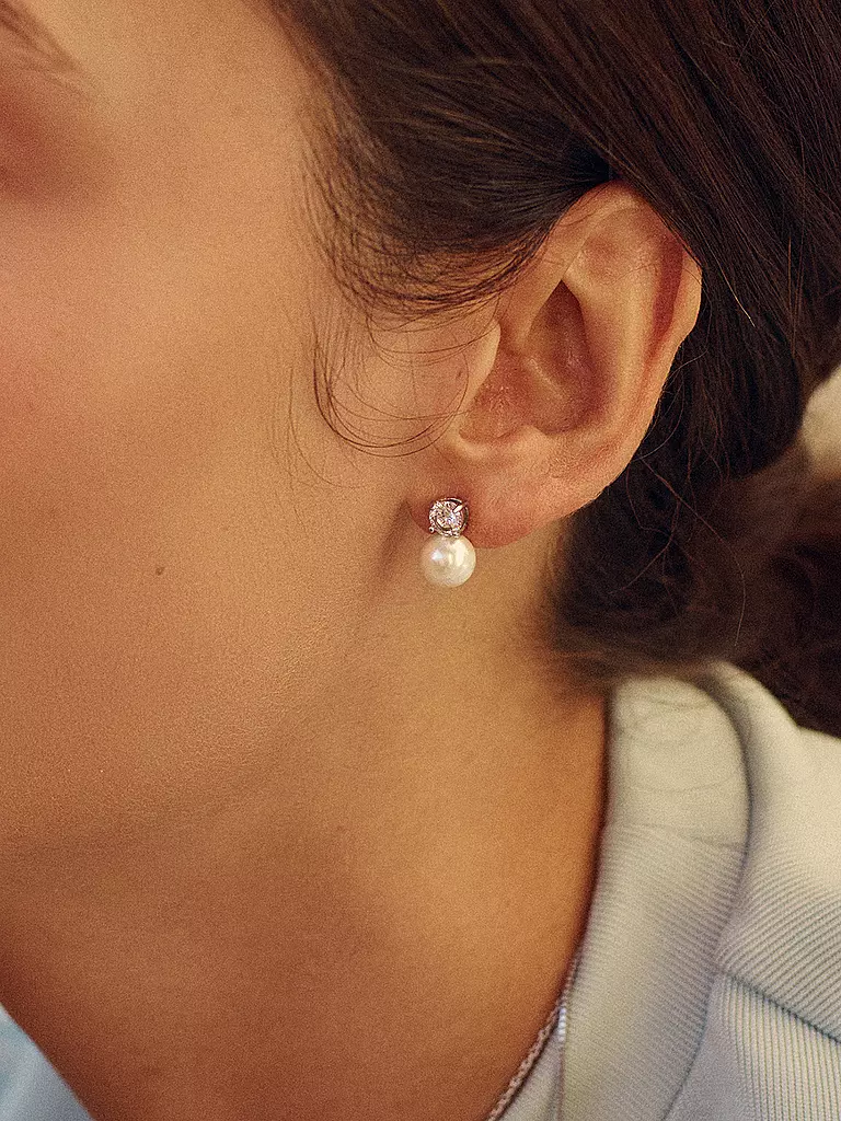 EDBLAD | Ohrstecker LUNA STUDS Large Steel | silber