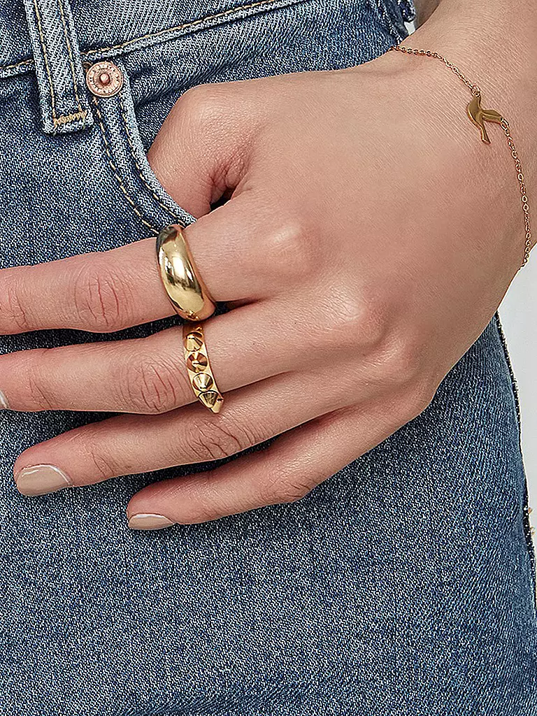 EDBLAD | Ring PEAK Single Gold  | gold