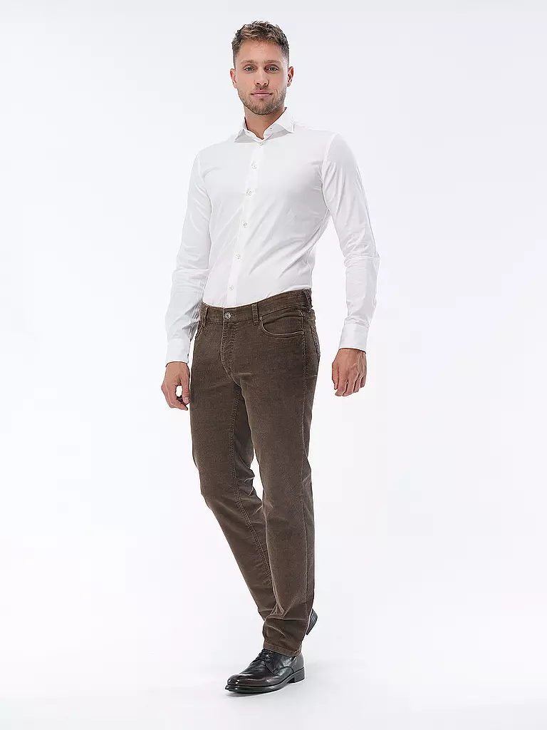 EDWARD COPPER | Hemd Tailored Fit | weiss