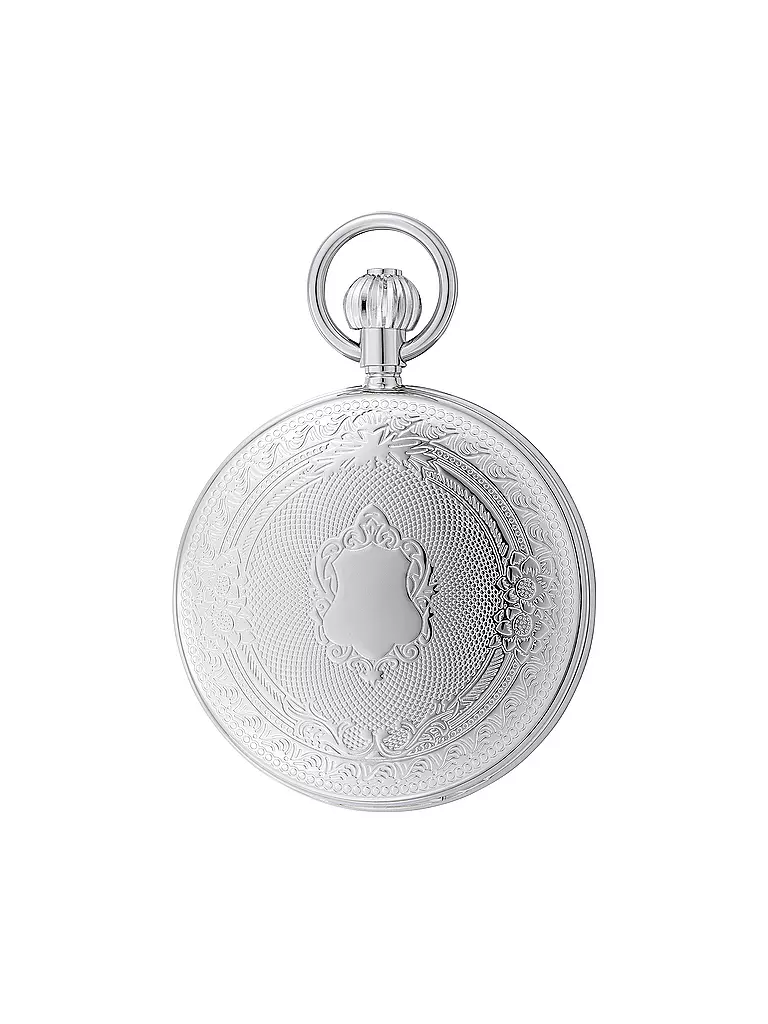 EICHMÜLLER | Taschenuhr Quartz mit Edelstahlgehäuse inkl. Kette | 
