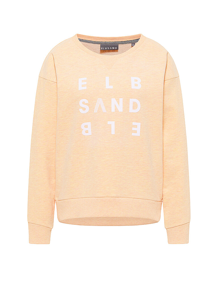 ELBSAND Sweatshirt Ylva orange | M