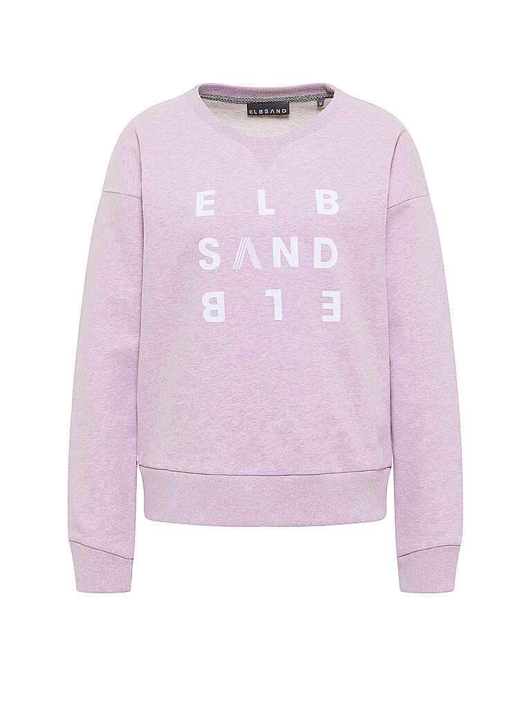 ELBSAND Sweatshirt Ylva lila | M