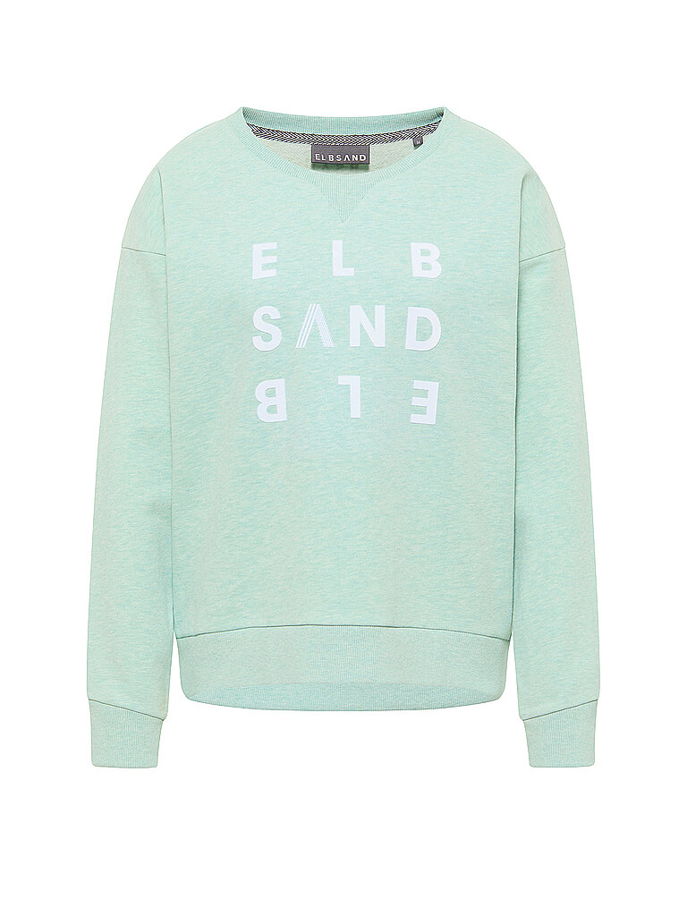 ELBSAND Sweatshirt Ylva türkis | S