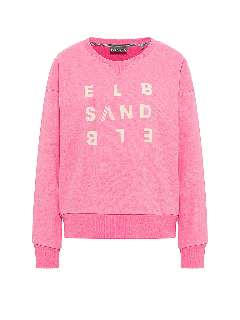 ELBSAND Sweatshirt Ylva pink | L