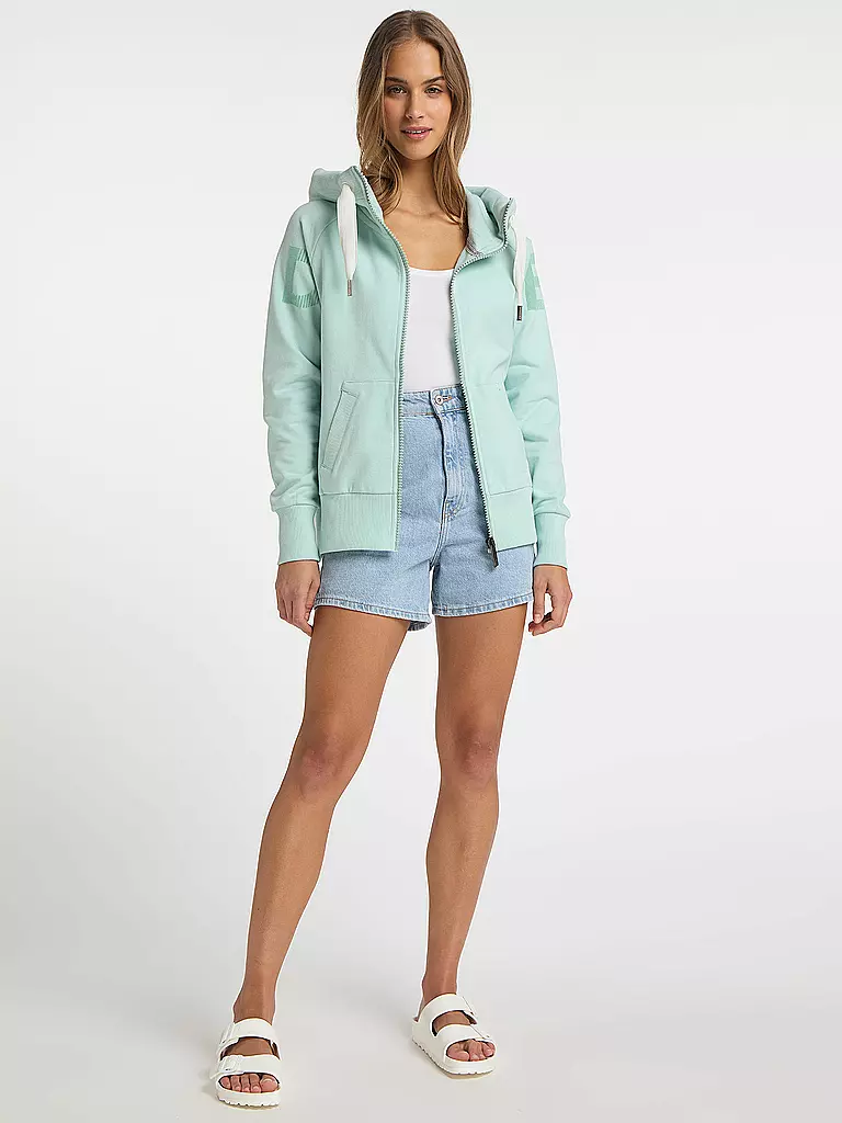 ELBSAND | Sweatjacke Kendra | türkis