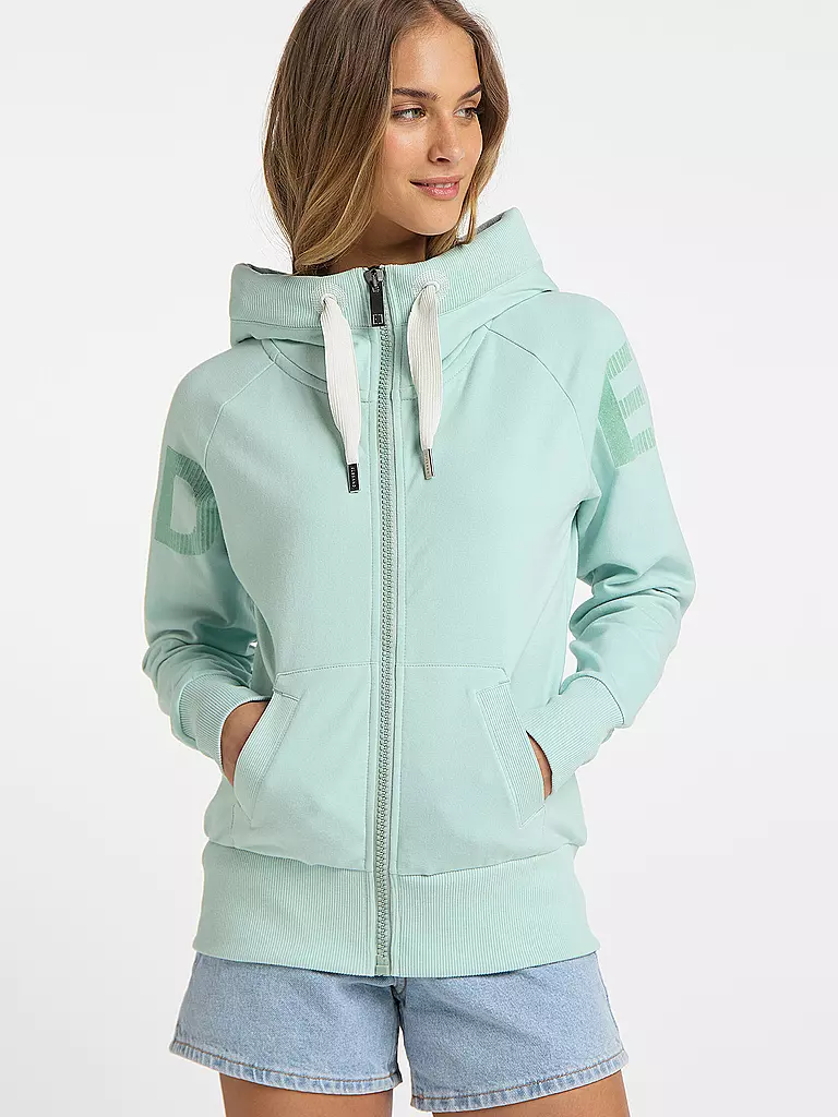 ELBSAND | Sweatjacke Kendra | türkis