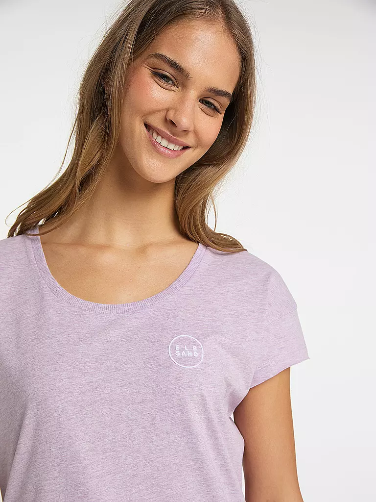 ELBSAND | T Shirt Ranva  | lila