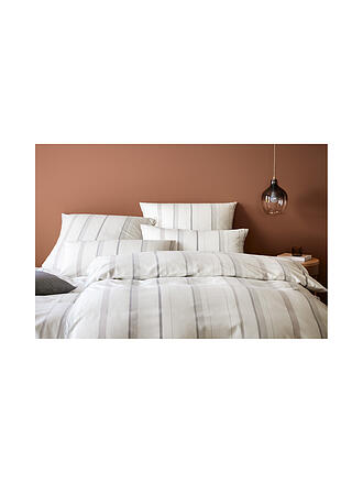 ELEGANTE | Flanell Bettwäsche EDINBURGH 70x90cm/140x200cm Creme