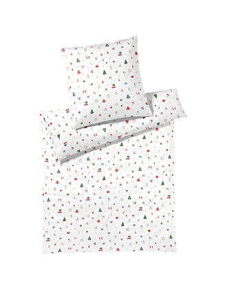 ELEGANTE | Flanell Bettwäsche LOYFULL   70x90cm/140x200cm Weiss