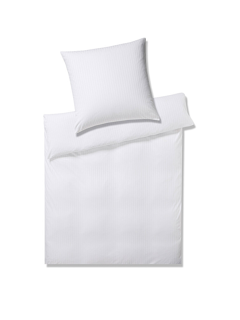 Jersey Bettwäsche SOLID 70x90cm / 140x200cm Weiss weiss baby