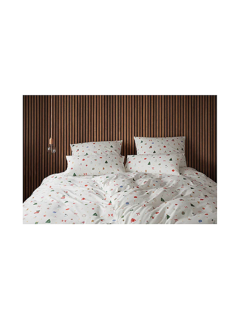 ELEGANTE Parure de lit en flanelle LOYFULL 70x90cm/140x200cm Blanc blanc