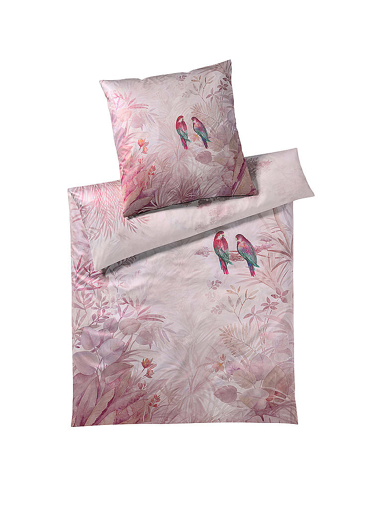 ELEGANTE | Satin Bettwäsche 70x90cm/140x200cm Belize Rose | rosa