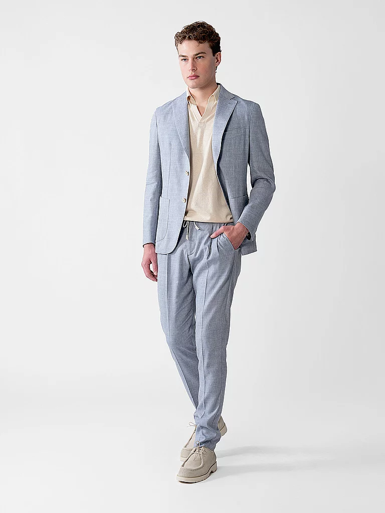 Eleventy Men Suit Light Gray 52 4