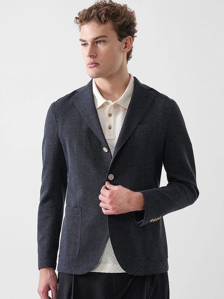 Eleventy 2-in-1 Jacket Dark Blue 52 8