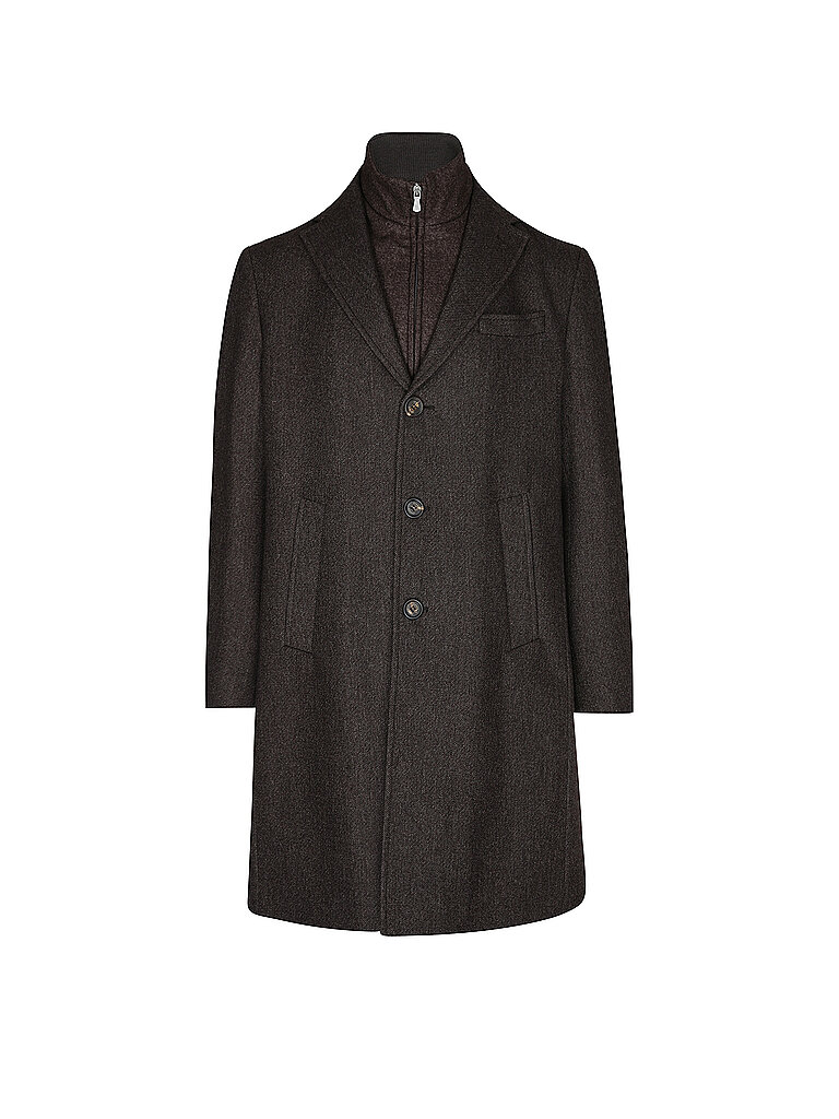 ELEVENTY Wollmantel braun | 50