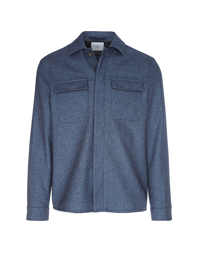 ELEVENTY Overshirt  dunkelblau | 48