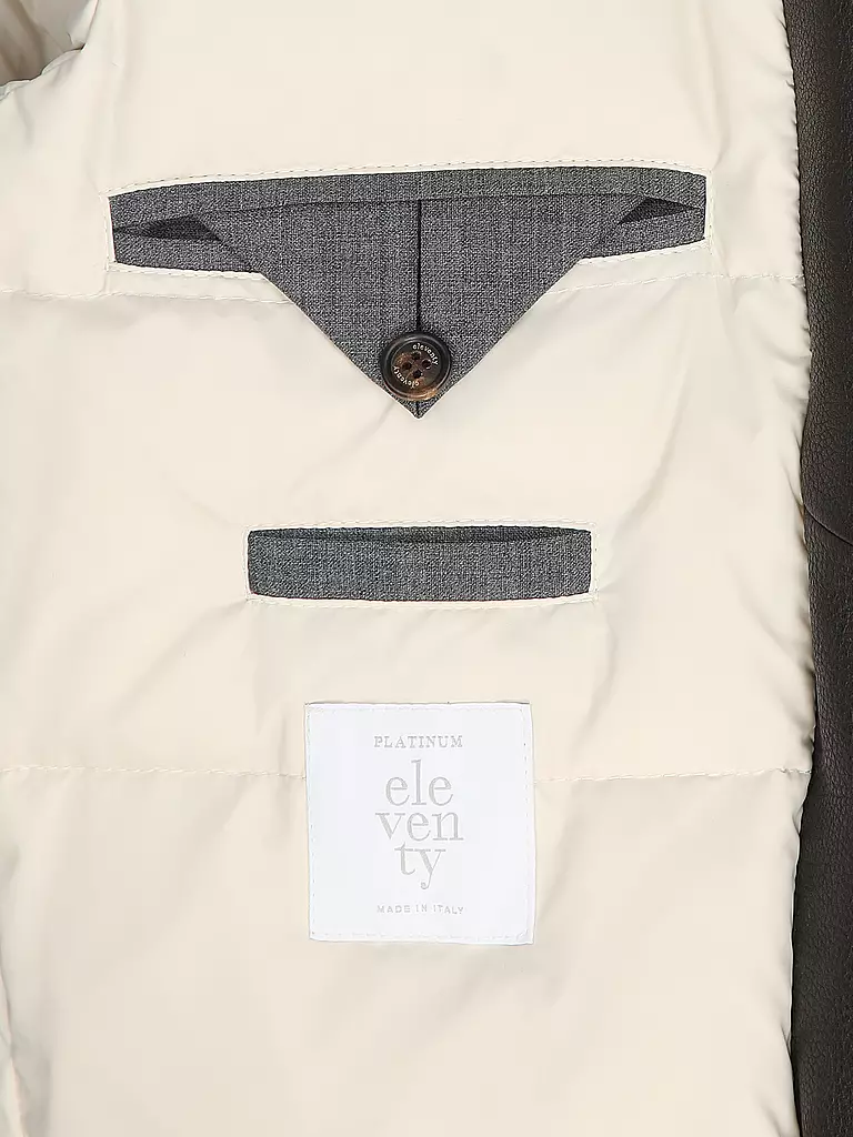 ELEVENTY | Lederjacke | braun