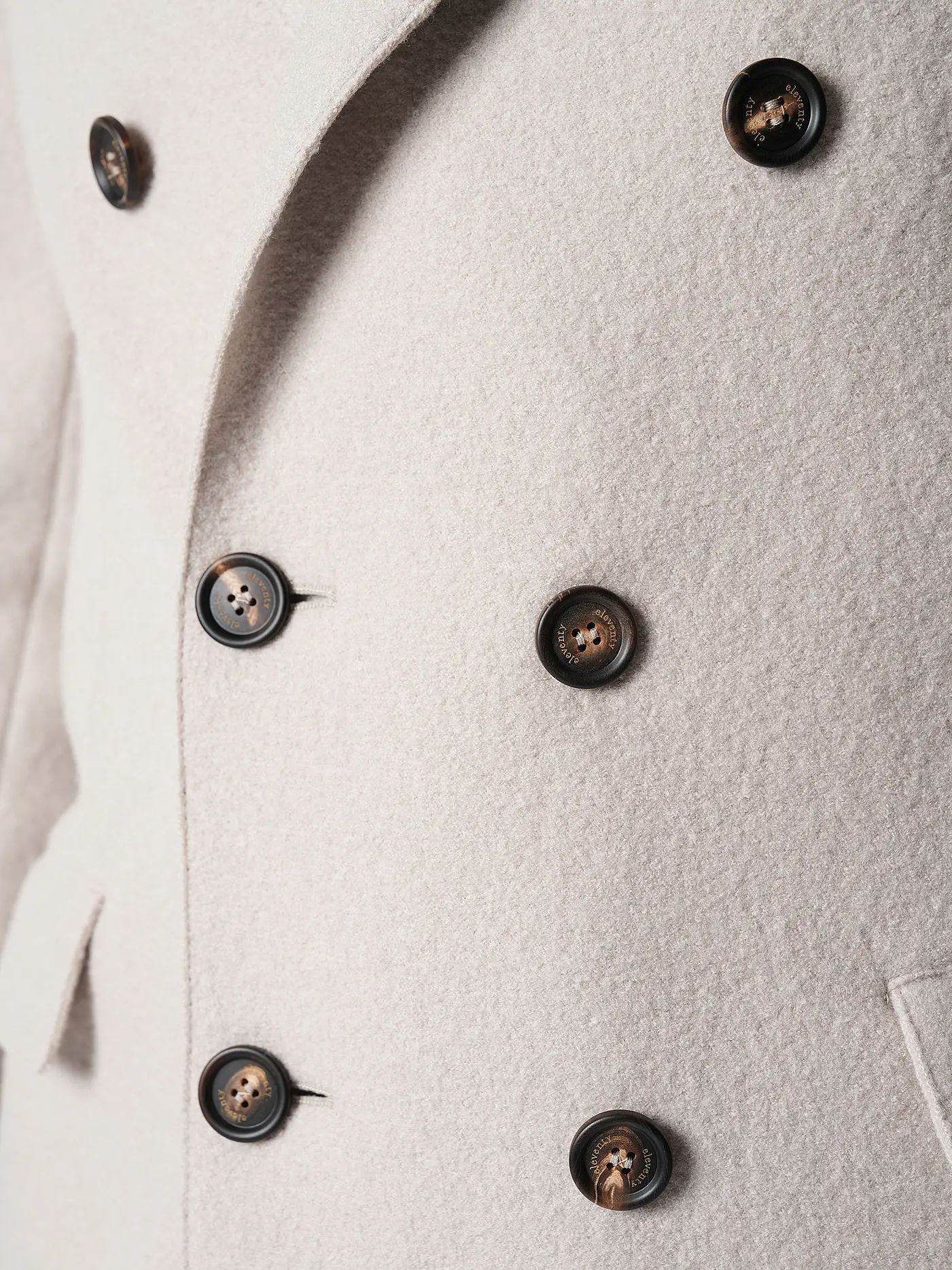 ELEVENTY | Wollmantel | beige