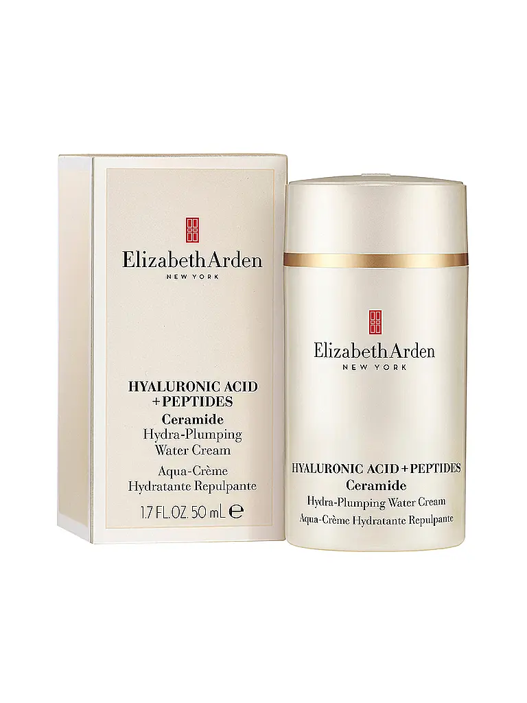 ELIZABETH ARDEN |  Hyaluronic Acid Ceramide Peptides Water Cream 50ml | keine Farbe