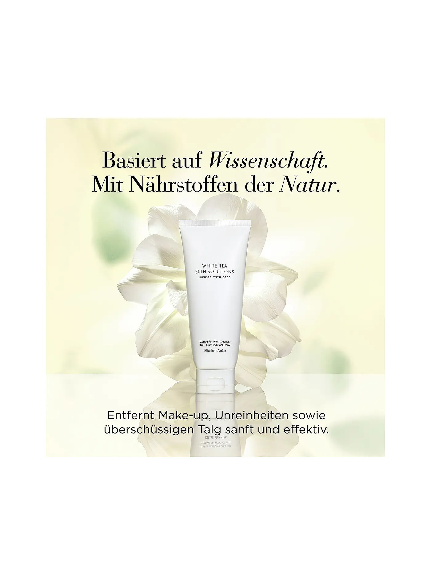 ELIZABETH ARDEN | White Tea Skin Solutions Gentle Purifying Cleanser 125ml | keine Farbe