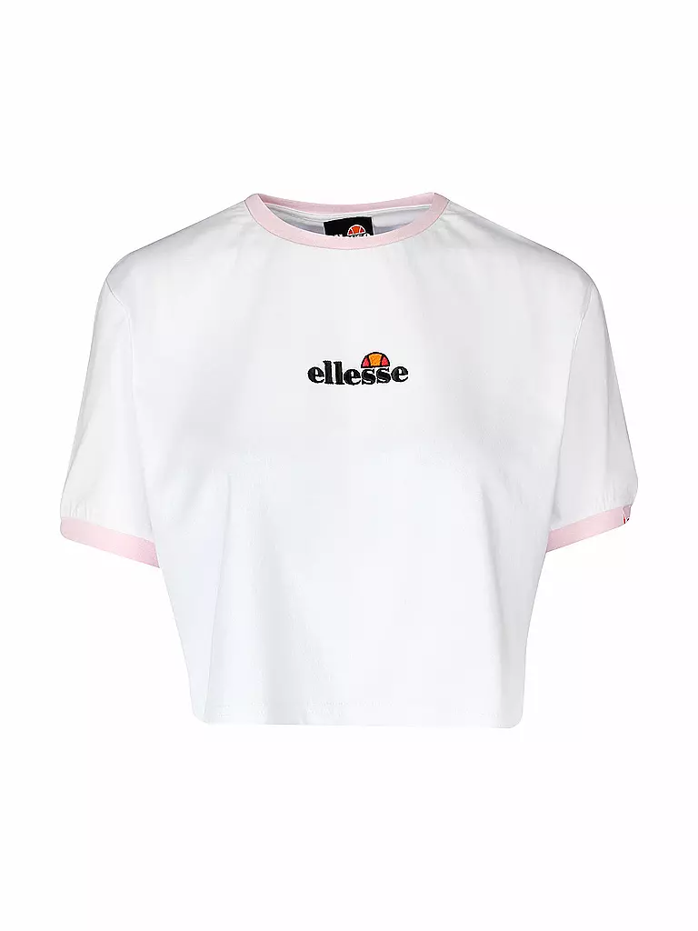 ELLESSE | T-Shirt Cropped Fit DARLA | weiss