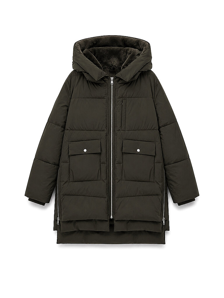 EMBASSY OF BRICKS AND LOGS Steppjacke LYNDON PUFFER  schwarz | XL