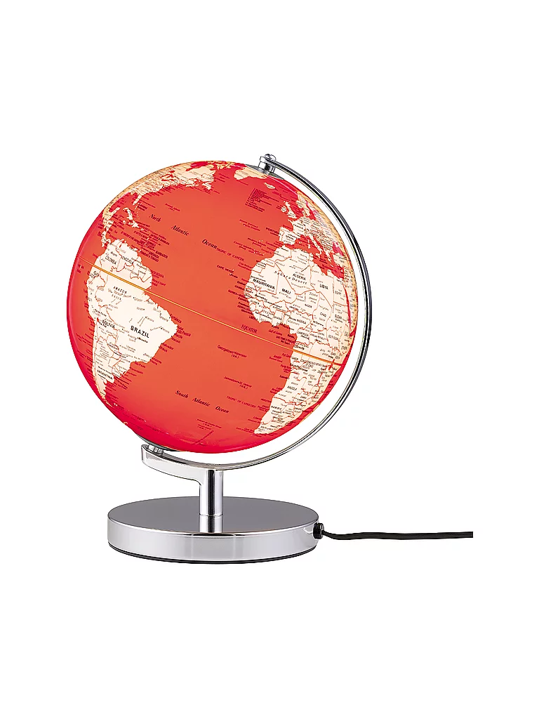 EMFORM Globo luminoso Terra Light 25 cm rosso/bianco nessun colore