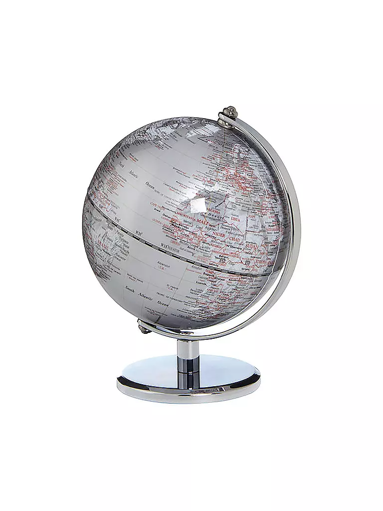 EMFORM | Mini Globus Gagarin Silver | keine Farbe