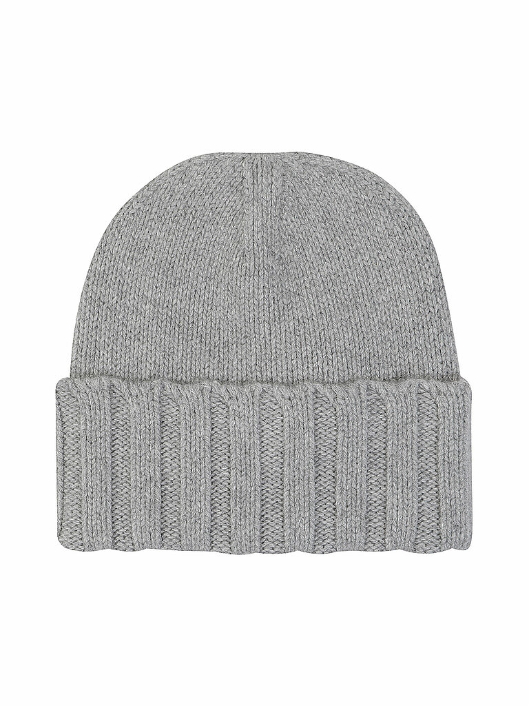 EMPORIO ARMANI Kaschmir Mütze - Haube grau