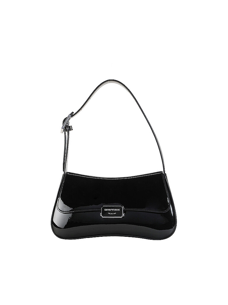 EMPORIO ARMANI Ledertasche - Mini Bag CASSANDRA Medium schwarz